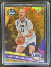 2023-24 Bowman U Chrome Sapphire Hailey van Lith 1st Gold Refractor #/50