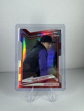 2022 Panini Elite Extra Edition Prime Numbers C Die-Cut /184 Jackson Cox #50