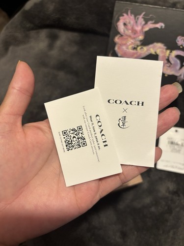 RARE-HTF Coach Lunar NY Bandit Leather Tri-FoldWallet Item No. CQ068 BB4WJY READ - Bild 16 von 24