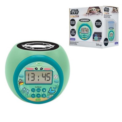 Lexibook, Magnifique Projector Wecker Star Wars met Nachtlampje Timer, Multicolo