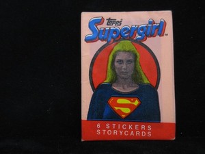 1984 Topps Supergirl Wax Pack. Bag 2