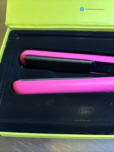 PYT HAIR Titanio Styler 1" Rosa Neón Nuevo En Caja - Imagen 10 de 13