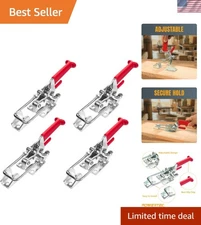 4PK Toggle Clamp, 2000 lbs Capacity, 40341 Self-Lock U-Bolt Adjustable Latch ...
