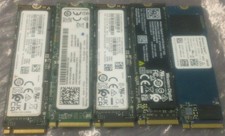 *LOT OF 5* 256GB M.2 PCIE NVME 2280 SSD Solid State Drive Major Brand