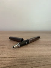 Tombow ZOOM 505BW Rollerball Pen Gray Gunmetal Barrel (no scratches OR box)