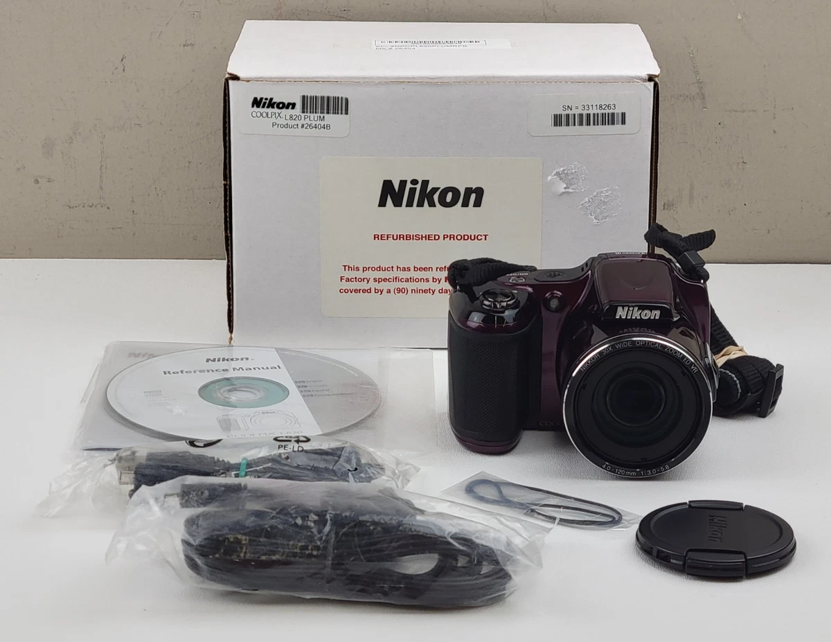 Nikon COOLPIX L820 Digital Cameras for Sale | Shop New & Used
