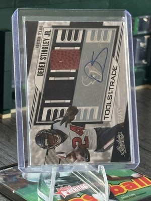 Panini Absolute Tools of the Trade Derek Stingley Jr. Autograph Patch /199 Texa 