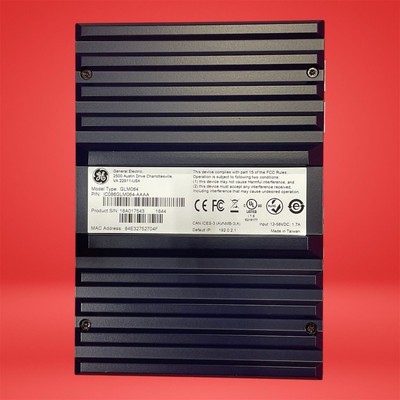 GE GLM064-AAAA 10-Port Industrial Ethernet Switch DIN-Rail Mount