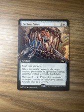 MTG Perilous Snare 0377 | RARE EXTENDED ART | NM Near Mint | DFT | 2025
