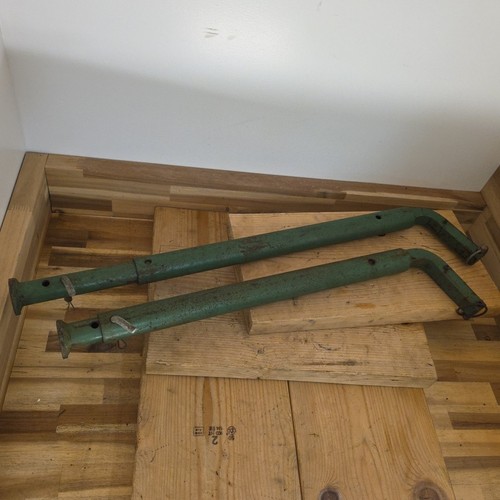 JOHN DEERE 420 430 650 750 TRACTOR MODEL 44 & 67 LOADER STANDS - Picture 5 of 13