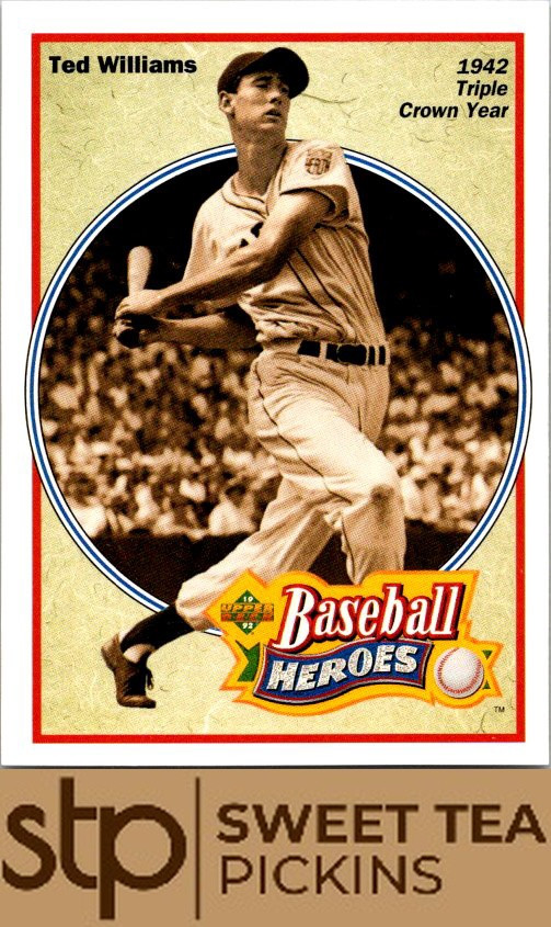 UDA MLB デッド ウィリアムス フィギュア 1992 Upper Deck Baseball Heroes Ted Williams Complete Insert
