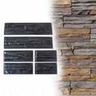 Concrete Stone Mold DIY Set 6 Reusable ABS Plastic Molds for Wall Cladding W06
