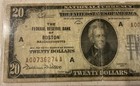 1929 $20 Boston Massachusetts Federal Reserve Bank Note - Brown Seal — photo 4