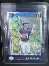 2024 Donruss Optic JJ McCarthy Purple Scope Rated Rookie #235 RC