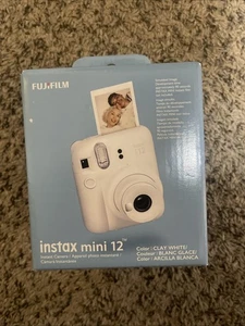 Fujifilm instax mini 12 Instant Camera - Clay White