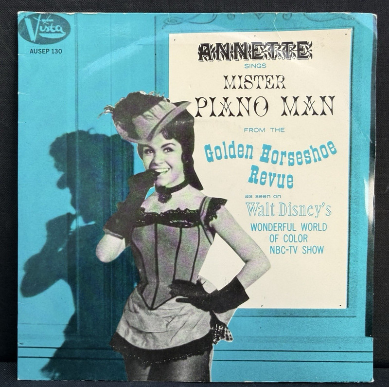 Annette Funicello Disney Vista record Disneyland Golden Horseshoe Revue 33 1/3!