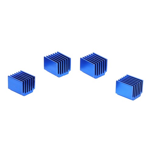 4x Heatsink Mini Cooler With Thermal Conductive Adhesive Tape For TMC 2100/2 NEW - Afbeelding 6 van 12