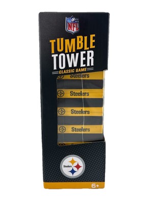 Brand New MasterPieces - Pittsburgh Steelers NFL Tumble Tower Game Free Shipping