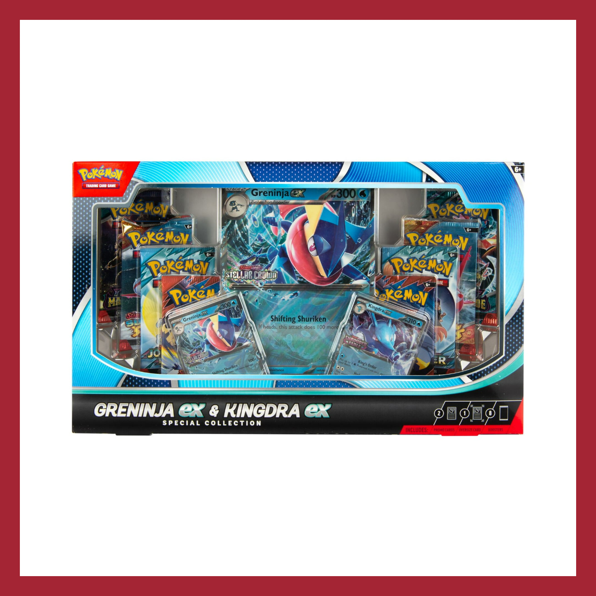 Pokémon Trading Card Game Greninja ex and Kingdra ex Special