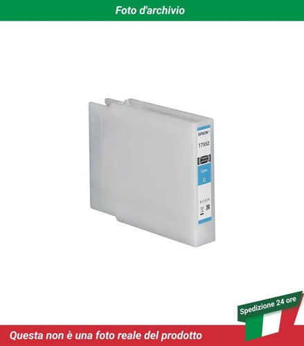 C13T755240 Epson WorkForce Pro WF-8590 Cartuccia Inchiostro Ciano - Afbeelding 3 van 4