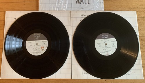 PINK FLOYD THE WALL 1ST PRESS 1979 VINYL 2xLP PC2 36183 NEAR MINT IN SHRINK HYPE - 第 9/13 張圖片