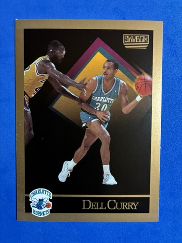 Dell Curry #28 1990 Skybox card
