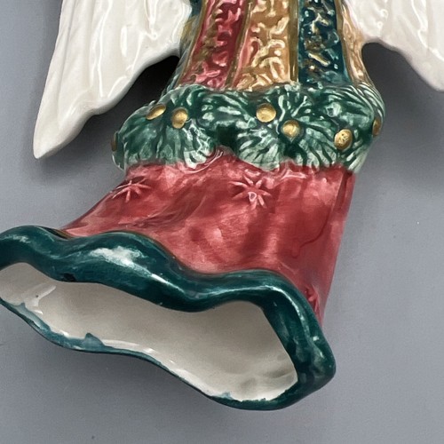 Fitz & Floyd Decorazione Natalizia Cimelio Collezione Damascato Noel Angelo - Foto 10 di 13