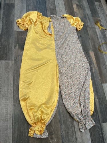 Vintage Homemade Clown Suit Costume Full Body Bright Colors Adult L/XL - Picture 6 of 7