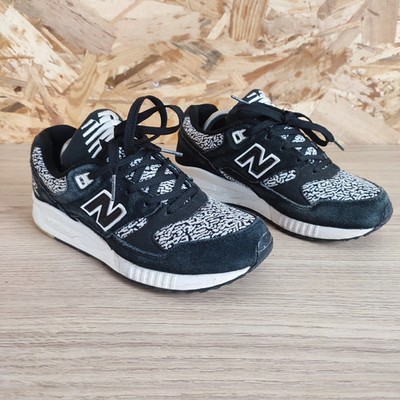 New Balance 530 Damen Sneaker Turnschuhe Running Schwarz Weiß Wildleder W530KIC Größe 37