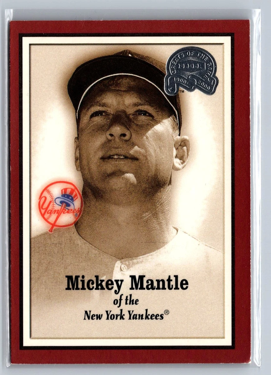 2000 Fleer Greats of the Game - Mickey Mantle #1 for sale | eBay