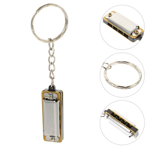 Harmonic Pendant Child Key Accessory Kids Musical Instruments Delicate Keychain - Picture 9 of 12