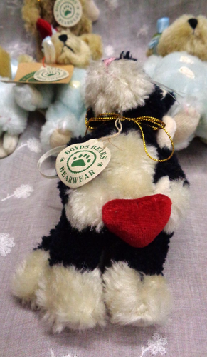 Lot/5 BOYDS BEARS BEARWEAR Angel Ornaments ZEPHYR GOODNIGHT - CAT - BROWN BEAR - Picture 3 of 11