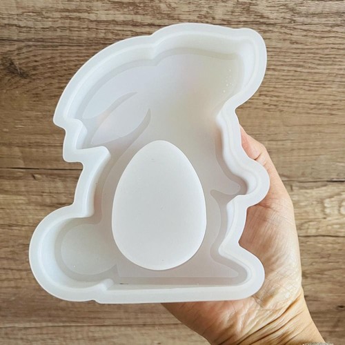 Handmade Easter Bunny Silicone Molds Standing Cupcake Baking Molds Home Decor - Picture 5 of 8