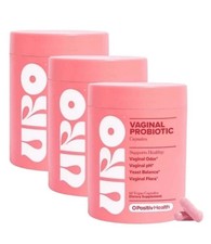 1-3PACK URO O Positiv Vaginal Probiotics for Women pH Balance w/ Prebiotic 60pcs