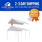 Versatile 10x20 Ft Replacement Canopy Cover - Outdoor, Car, and Equipment Shield