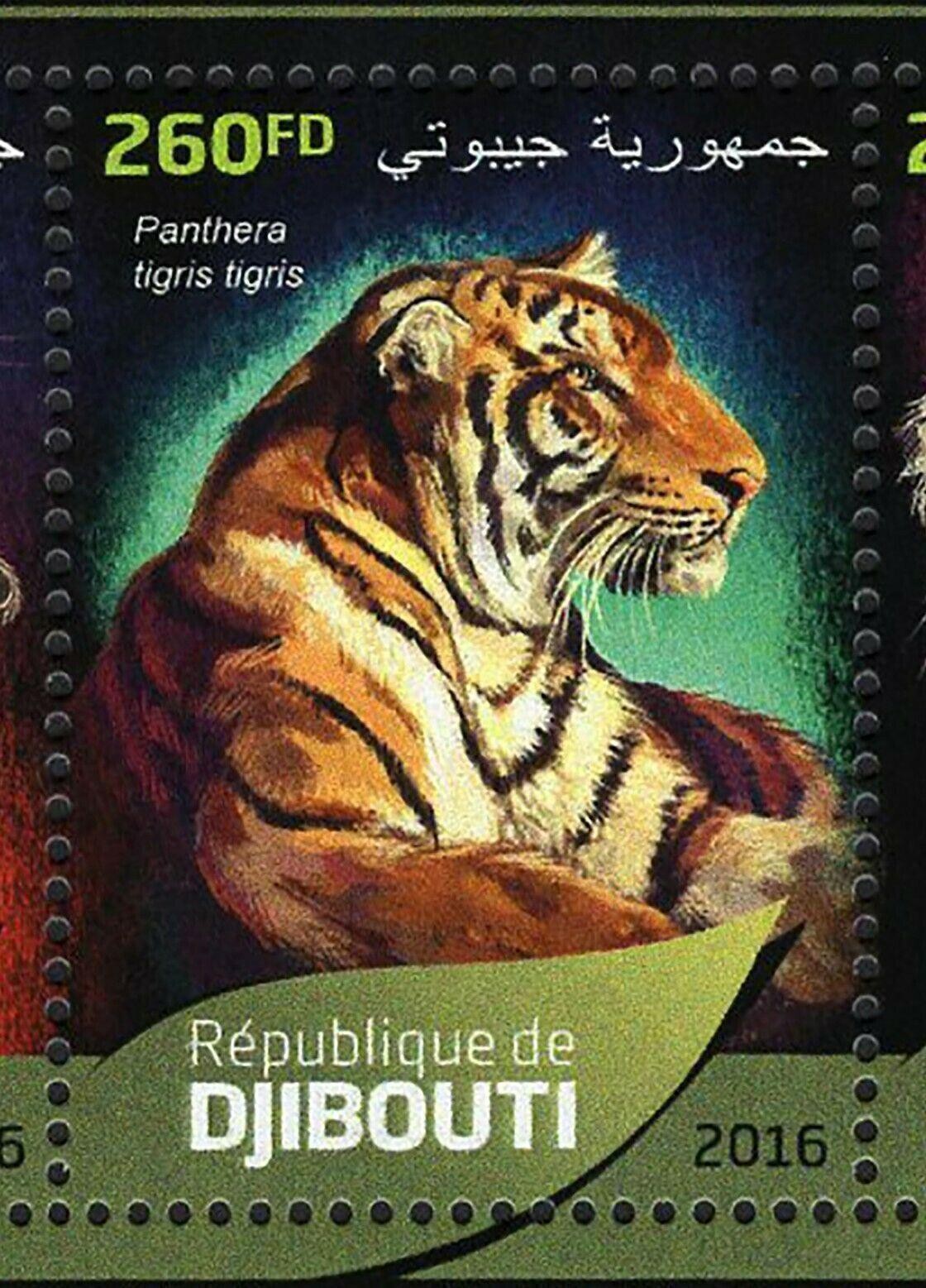 Tigers Stamp Bundle of 2 Panthera Tigris Altaica Souvenir Sheet MNH #1309-1312