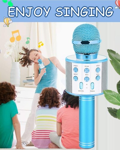 Karaoke Microphone For 4-15 Year Old Girls Handheld, Kids Birthday Xmas Gifts - Picture 6 of 9