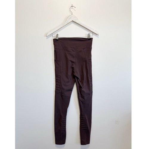 SMARTWOOL Merino Sport Moto Leggings Women’s Small Dark Sparrow S Purple - Picture 7 of 13