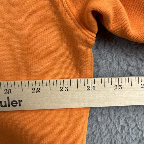 Nike Sweatshirt YOUTH XL 16/18 Orange Blue Arch Logo Center Swoosh Crewneck Y2k - Picture 18 of 24