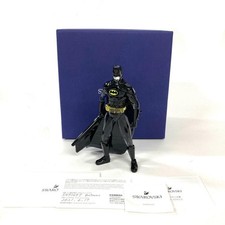 Swarovski Batman The Dark Knight Black Crystal Figurine Warner Bros w/Box