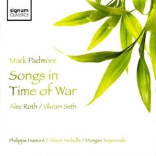 Songs in Time of War (Padmore, Honore, Nicholls) (CD) Album