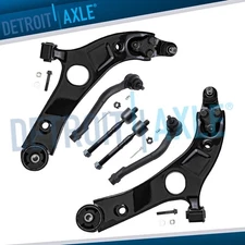 Front Lower Control Arms Assembly Tie Rod Ends for Hyundai Sonata Kia Optima GAS