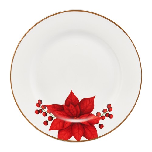 AMBITION Dessertteller Kuchenteller Brotteller Porzellan Weihnachten Nela 19 cm  - Bild 1 von 2