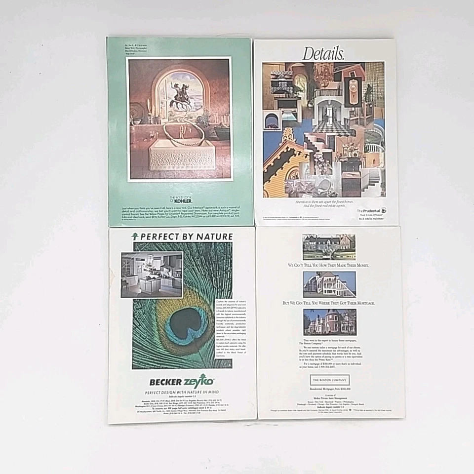 Unique Homes 7 Magazines Dec / Jan, Feb/Mar, Sep, Nov 1994; Mar, May, Nov 1995 - Image 3 of 4