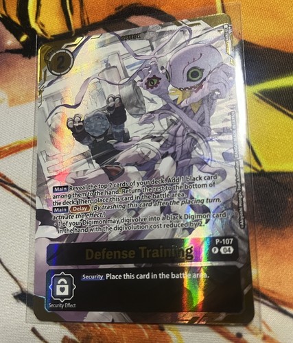 Defense Training Digimon Promo Bandai Fest Premium