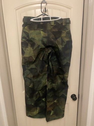 Oakley Black Forest Shell Geo Camo Pant Medium 422598A 15K - Picture 10 of 20