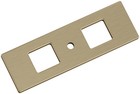 Amerock BP37780 Medora 1-3/16" Backplate for Cabinet Knobs - Gold