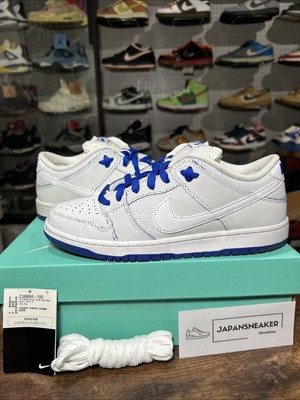 Size 9 - Nike SB Dunk Low Premium White Game Royal CJ6884