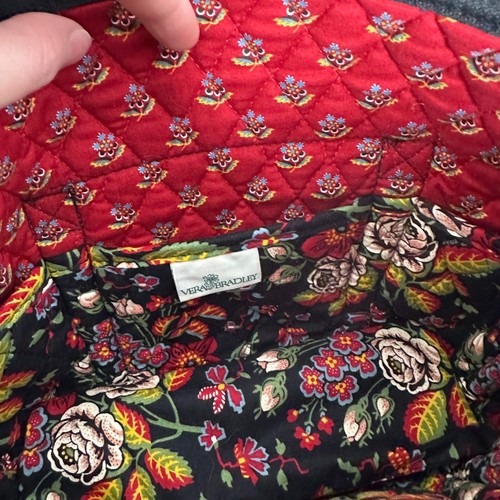 Vera Bradley Tote Bag Anastasia Pattern Quilted Shoulder Bag 13.5"x8.5"x3.5" - Picture 7 of 7