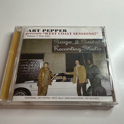 Art Pepper West Coast Sessions! Vol 2: Pete Jolly CD Sage & Sound 1981 Jazz